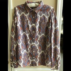 J.Crew “The Perfect Shirt” Long Sleeve Button Down